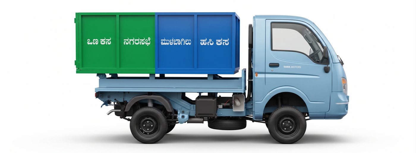 Segregated Waste Collection EV deployed at CMC Mulbagalu